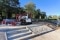 Construction work in Orléans-La-Source